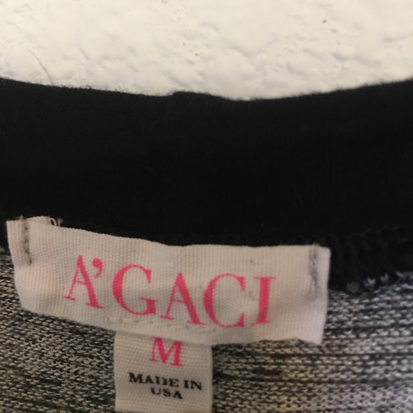 A’ GACI Super Cute & Soft Crop Top Size Medium - Picture 3 of 4